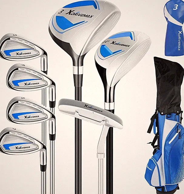 XDriveMax 8pc Golf Club Set Beginner Friendly