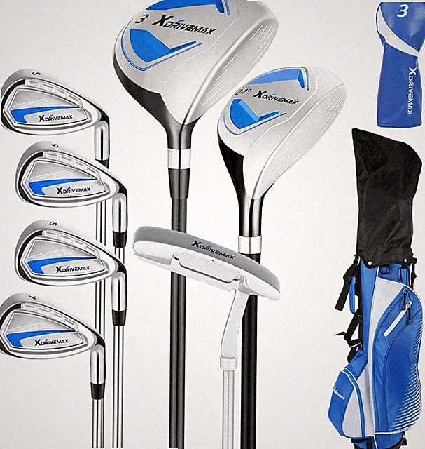 XDriveMax 8pc Golf Set Men Women Beginner
