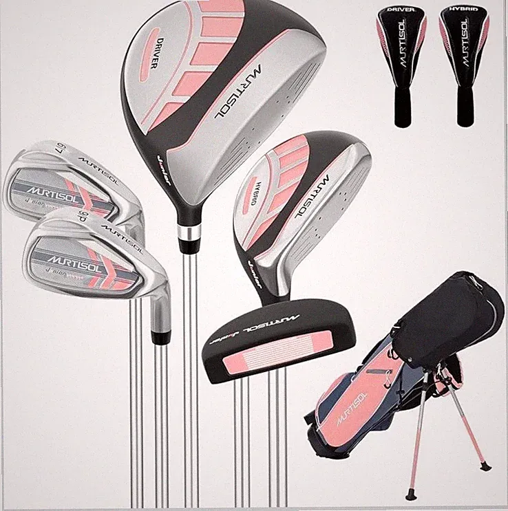 XDriveMax Golf Club Set for Kids/Children Right Hand Age 5-7 Pink