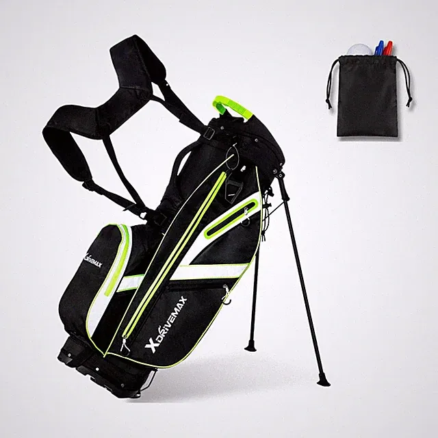 XDriveMax Golf Stand Bag, Lightweight 8Way Top Dividers Golf Bag with Insulat...