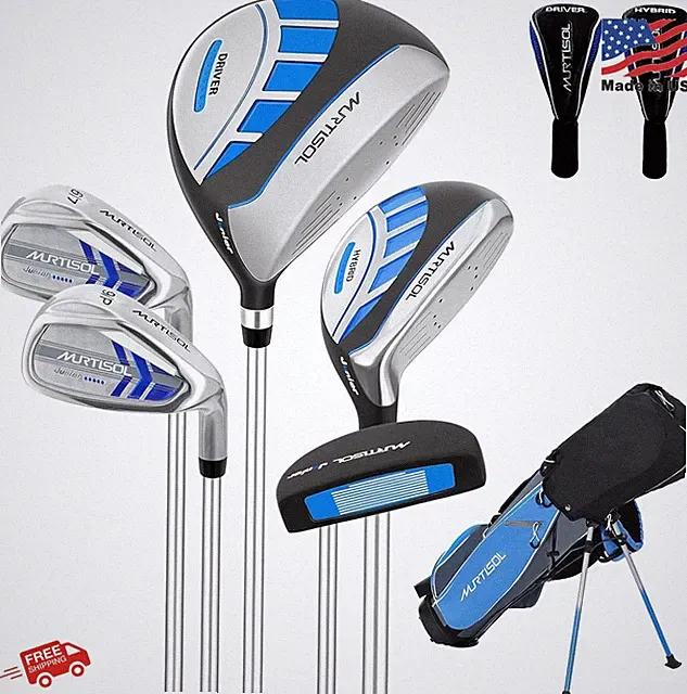 XDriveMax Junior Golf Club Set 6-Piece 45-54 inches Blue Right Hand