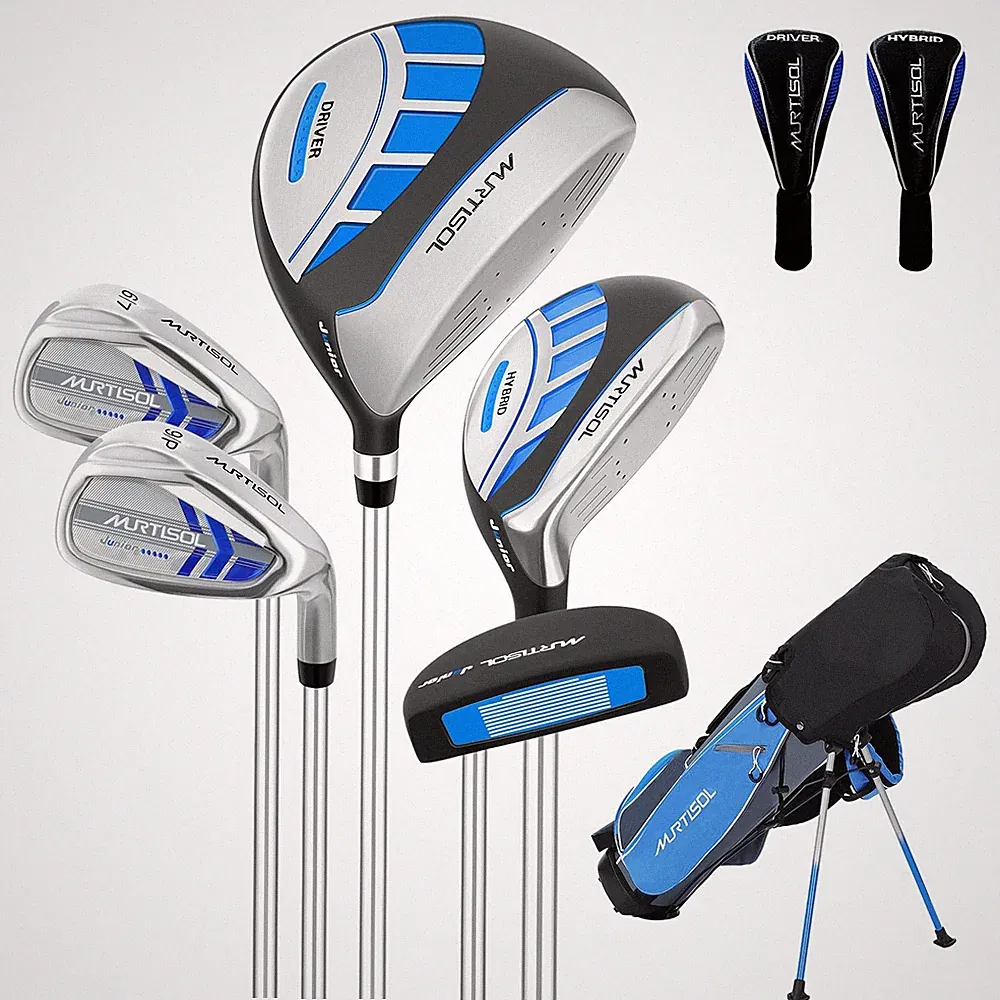 XDriveMax Junior Golf Club Set 6 Piece Ages 6-10 Right Hand Blue