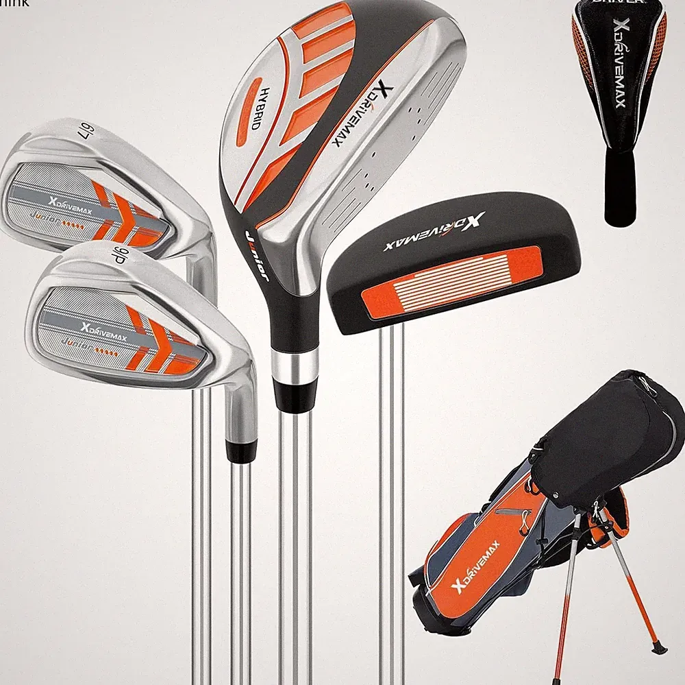XDriveMax Junior Golf Club Set for Kids Ages 4-12, 39–48 Inches(4–8 Ages)