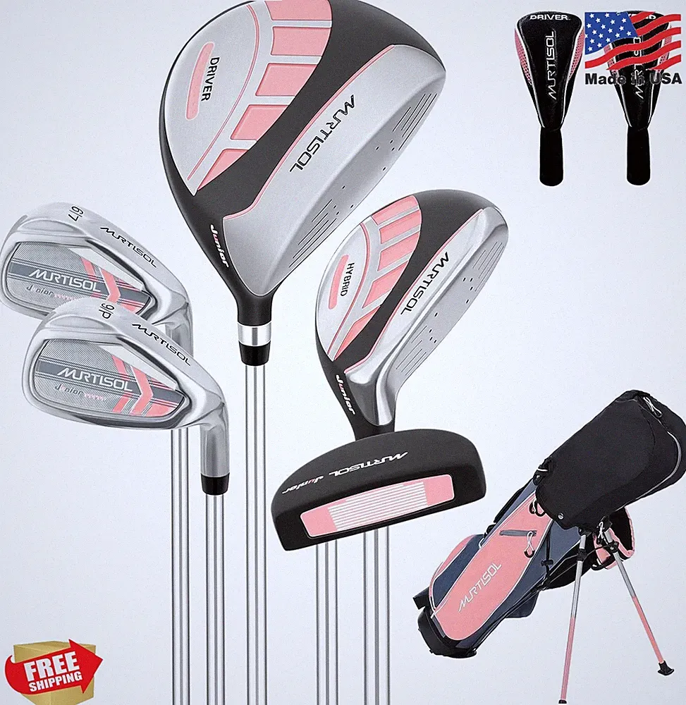 XDriveMax Junior Golf Club Set Pink 50-60 inches Right Hand 5-Piece