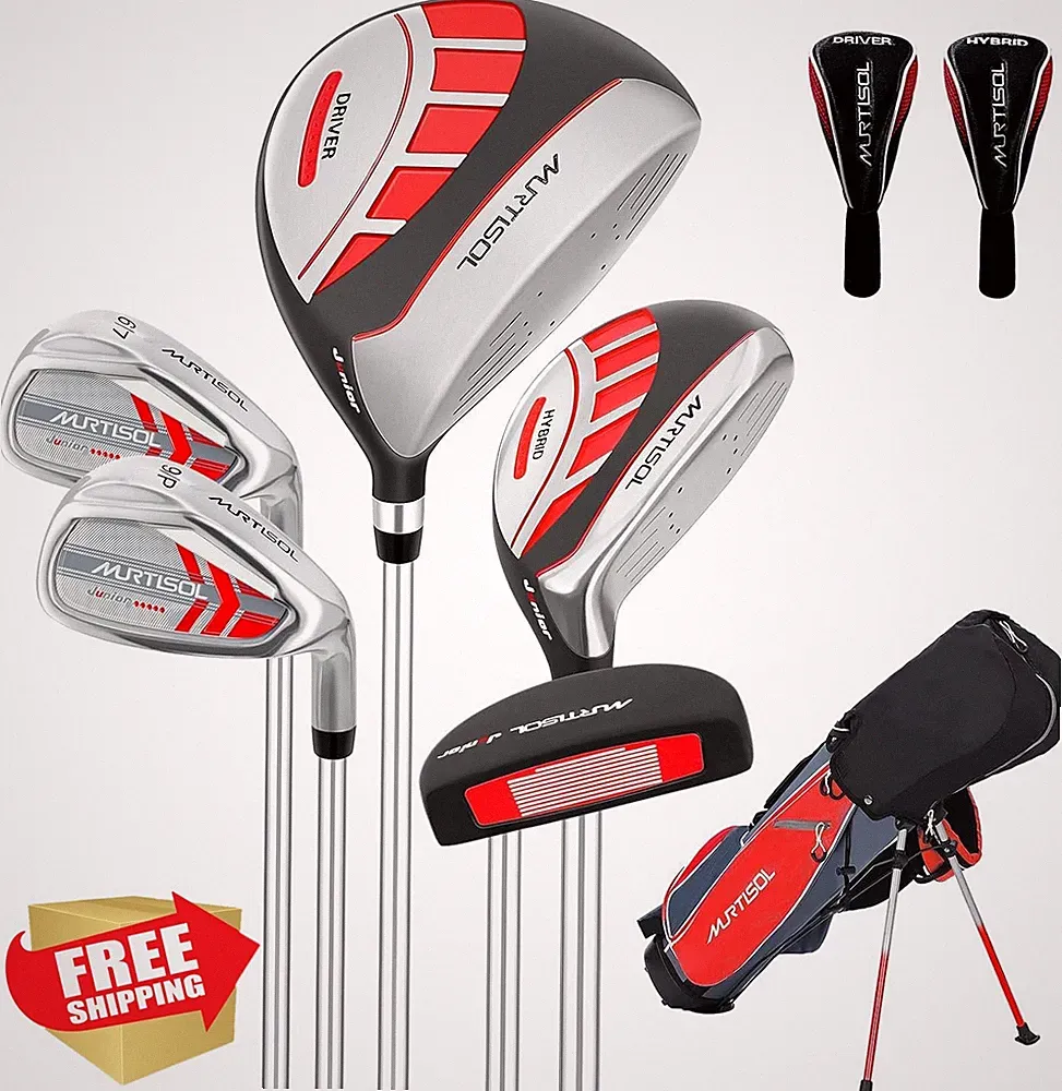 XDriveMax Junior Golf Club Set Red 4-12 Yrs