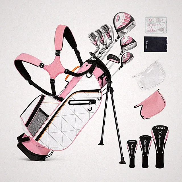 XDriverMax 7/8-Piece Youth Golf Club Set for Ages 8-17 (4'3"–5'6") Right H