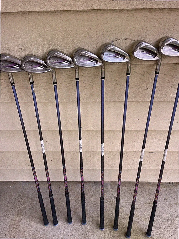 XX10 Lady 11 iron set 5-PW,A,SW RH 36g Ladies Graphite