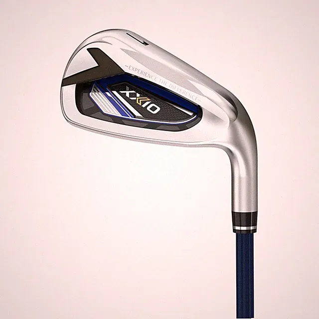 XXIO 12 Mens Iron Set 6-PW Graphite Shaft Regular Flex Right Hand - VERY GOOD
