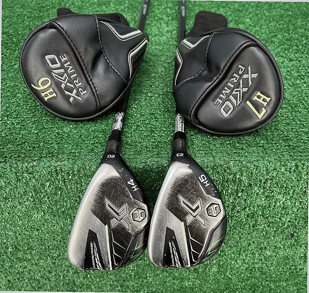 XXIO 12 X Black 4/20° & 5/23° Hybrid Set, Regular Miyazaki 51g, Men’s RH + HC