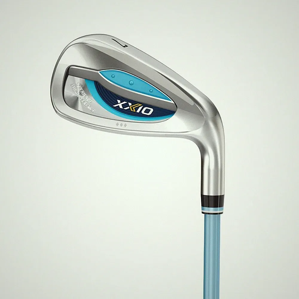 XXIO 13 Lady Iron Set 7-PW, SW Graphite MP-1300L Ladies Right Hand - VERY GOOD