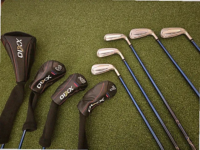 Xxio 13 Mens Complete Set 11.5 Driver Fairway Iron 6 - Pw Mp-1300 Regular R-flex