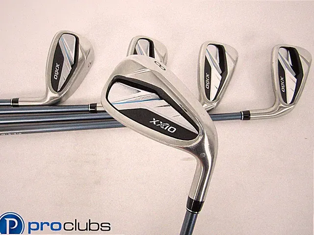 XXIO 14 IRONS IRON SET 6-PW GRAPHITE STIFF FLEX #506748