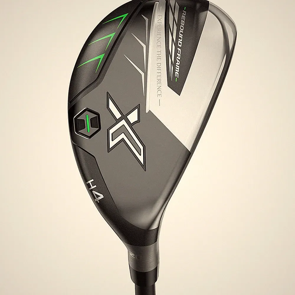XXIO Golf Club 12 X Black 18* 3H Hybrid Stiff Graphite Miyazaki AX-II Very Good
