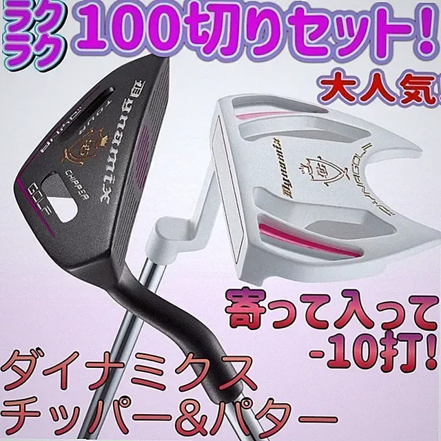XXIO Women's Golf Chipper & Putter Set - Easy-to-Use, 33" Lightweight, New