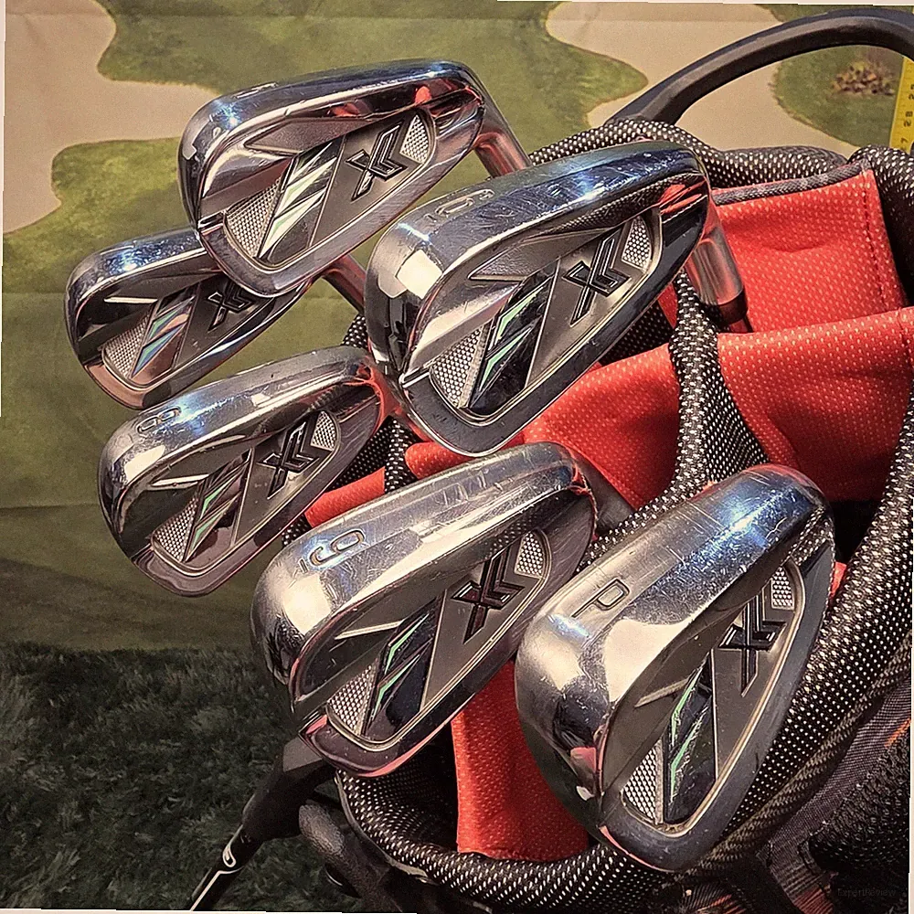 XXIO X 2022 Irons 5-PW RH Stiff Flex N.S. Pro 950GH Neo DST Shafts EXCELLENT!!