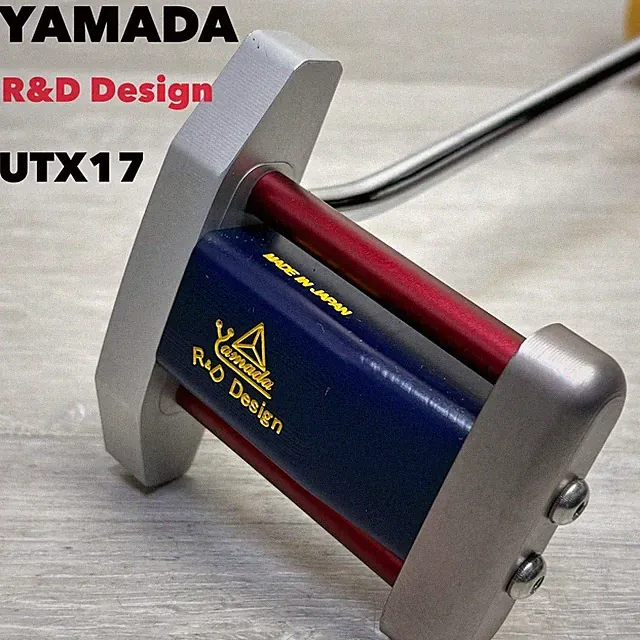 Yamada R&D UTX17 Steel Right-Hand Golf Putter with Headcover