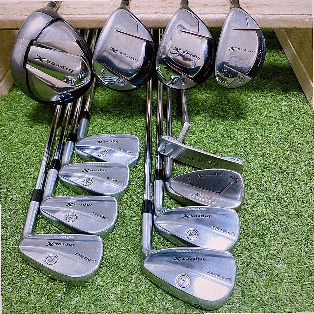 YAMAHA inpres X Mens Golf Clubs Set Ready 100% Unified Premium 12pc ESS4