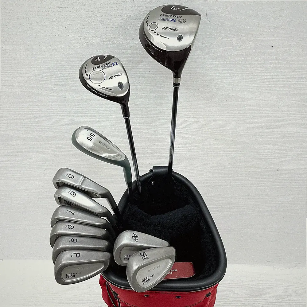 YONEX PRGR Ladies' Golf Club Set for Beginners (Size L) [CYBER STAR DATA]
