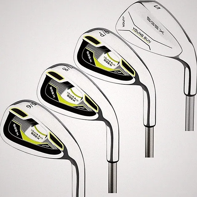 Young Gun SGS X Junior Kids Golf Right Hand Irons & Wedges Age: 12-14