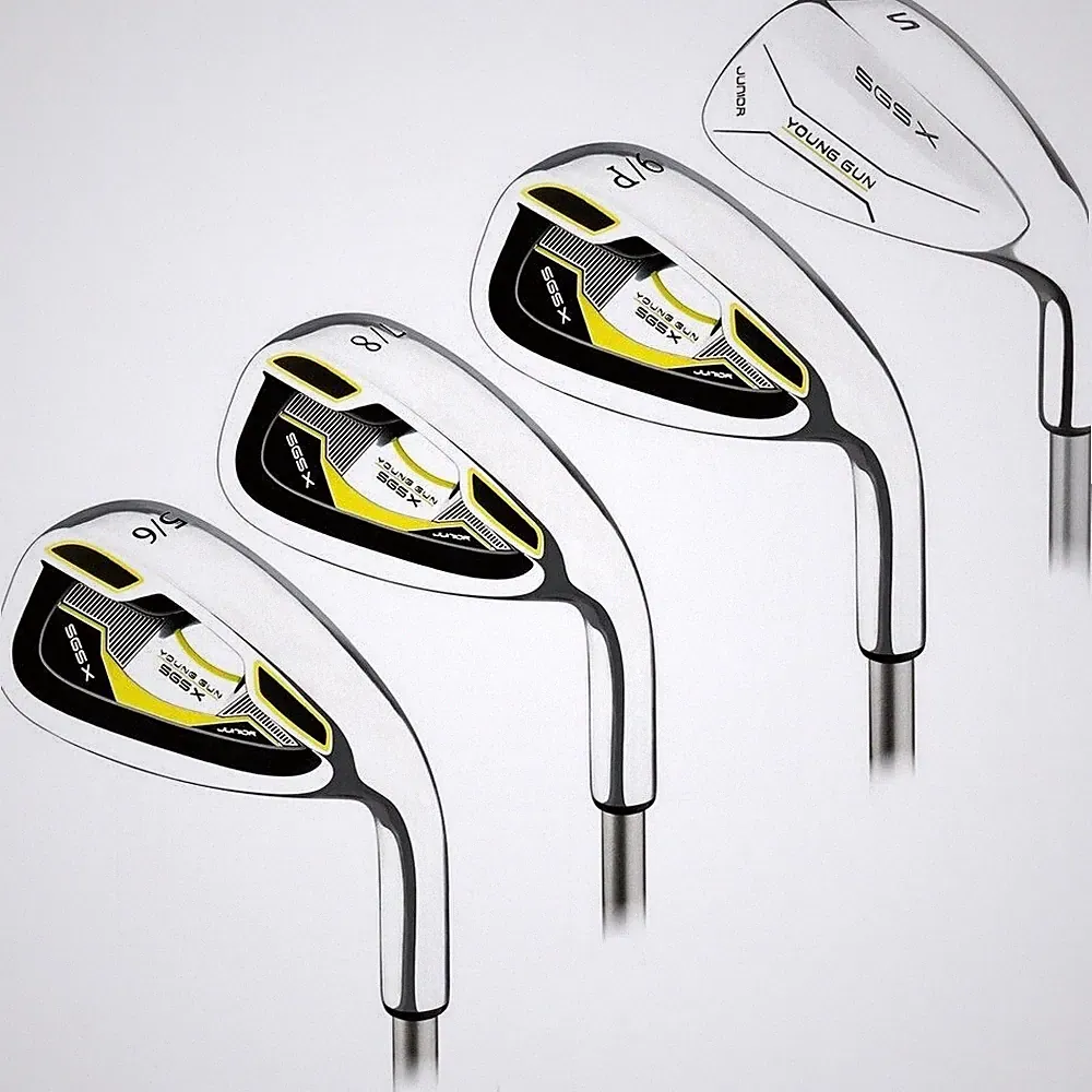 Young Gun SGS X Junior Kids Golf Right Hand Irons & Wedges Age: 3-5