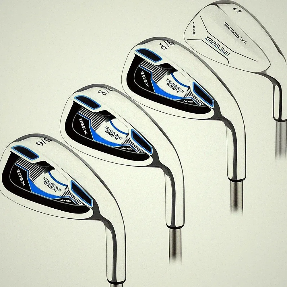 Young Gun SGS X Junior Kids Golf Right Hand Irons & Wedges Age: 6-8
