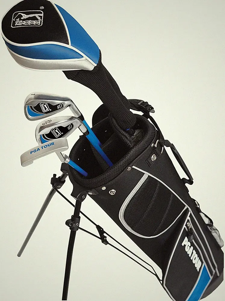 Youth Golf Club Set Ages 5-15, Lightweight Stand Bag for Beginner Junior