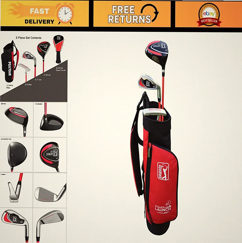 Youth Golf Club Set Ages 3-8