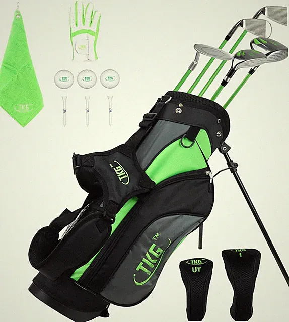 Youth Golf Set for Kids - Clubs, Bag, Balls & Accessories for Outdoor Fun