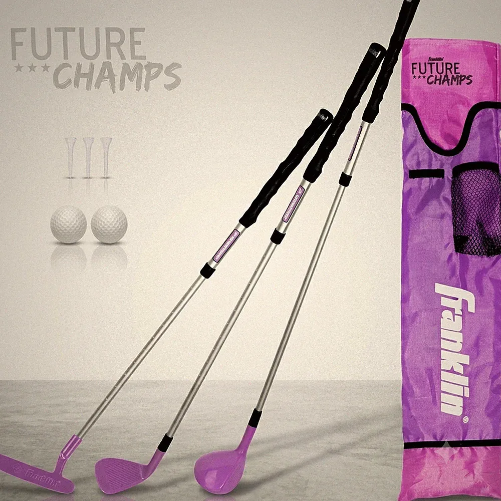Youth Adjustable Golf Set Pink