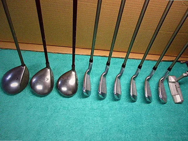 Youth or Ladies Tour Collection TC7000 HLT Set 6-SW Irons 1,3,5 Wds, Putter, Bag