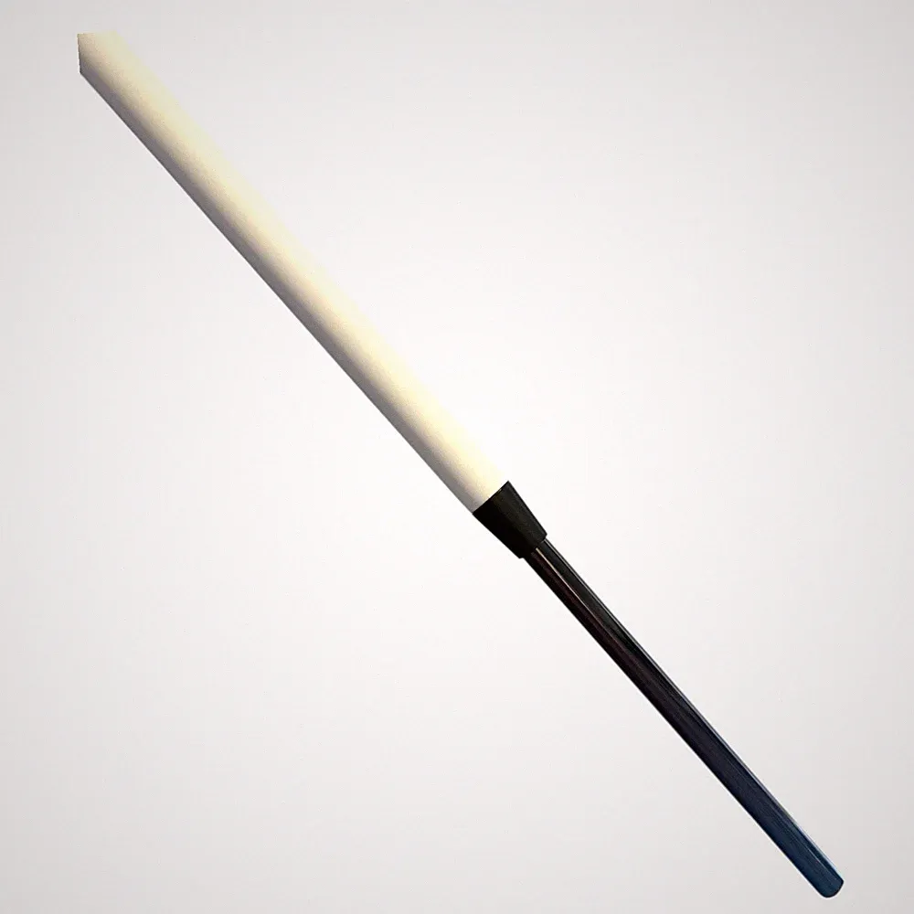 YUMI 2-Piece 100% Carbon Shaft X- STIFF - MATTE WHITE & BLACK TIP- 46"